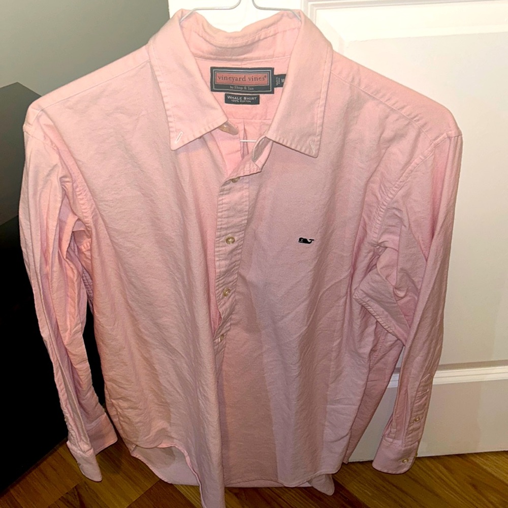 Vineyard vines pink men’s medium button down